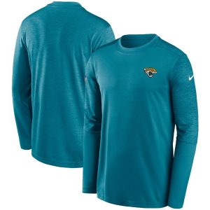 Jacksonville Jaguars Nike Coach UV Performance Long Sleeve T-Shirt