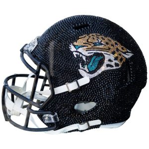 Jacksonville Jaguars Swarovski Crystal Large Football Helmet