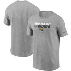 Men’s Jacksonville Jaguars Nike Heathered Gray Split T-Shirt