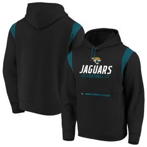 Jacksonville Jaguars Iconic Overdrive Pullover Hoodie