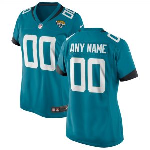 Women’s Jacksonville Jaguars Nike Teal Custom Alternate Game Jersey