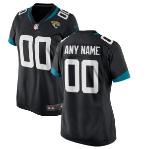 Jacksonville Jaguars Nike Women’s Custom Team Color Game Jersey – Black